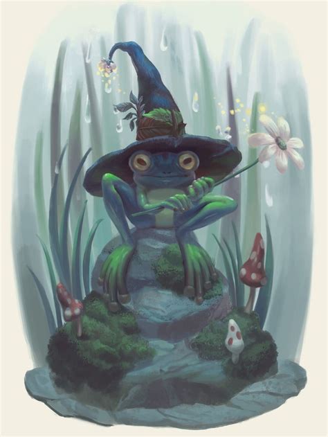 Aimed frog witch